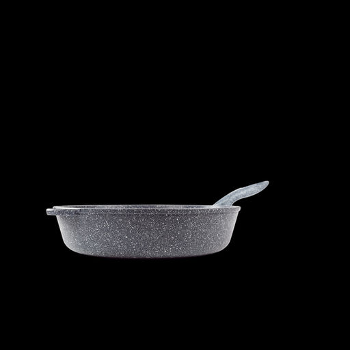 Сковорода 28 см, серая - Ярославна фото 2