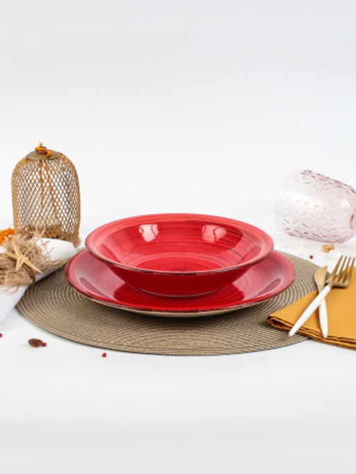 Тарелка суповая SCARLET 21см - Domenik фото 6