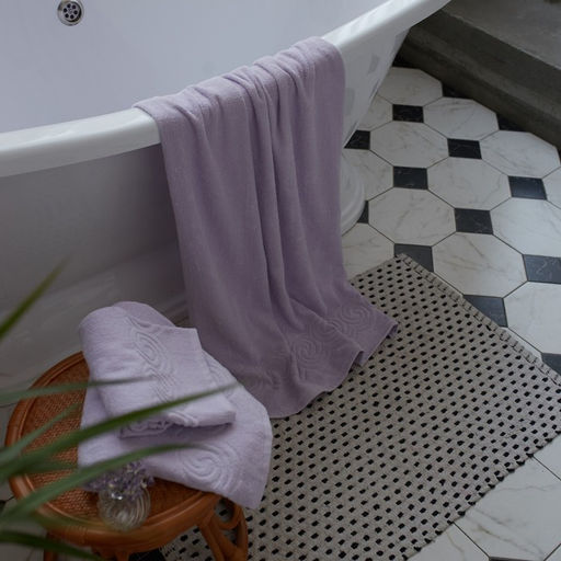 Полотенце махровое Love Life Border, 50х90 см, цвет светло-лавандовый, 100% хлопок, 380 гр/м2 - Lovelife фото 7