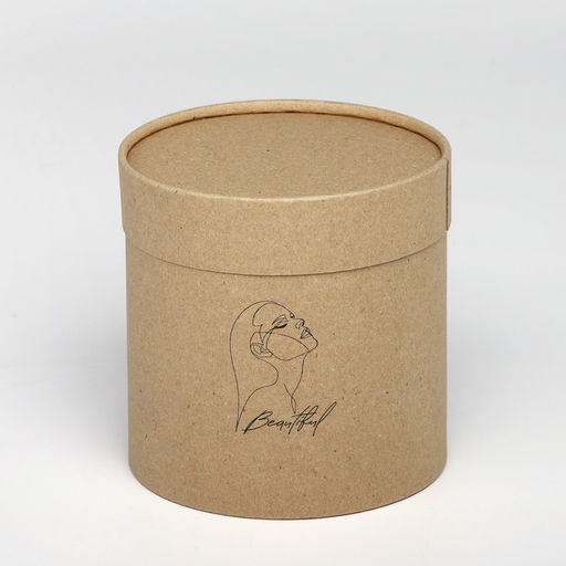 Набор шляпных коробок из крафта 2 в 1 Beautiful, 12 х 12, 15 х 15 см - Дарите счастье фото 4