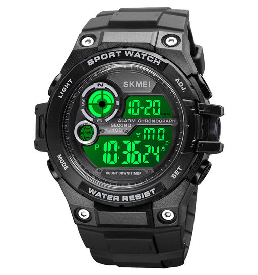 Часы наручные Skmei мужские электронные водонепронецаемые спортивные 1759black