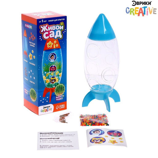 Набор для опытов Живой сад Ракета - Эврики фото 2