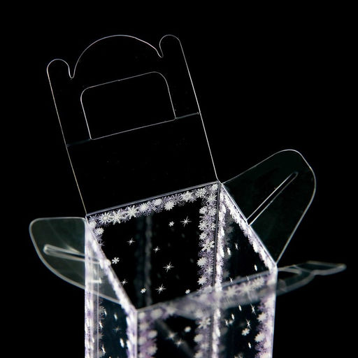 Цена за 5 шт. Складная коробка из PVC 4 x 4 x 8 см Зимушка - UPAK LAND фото 7