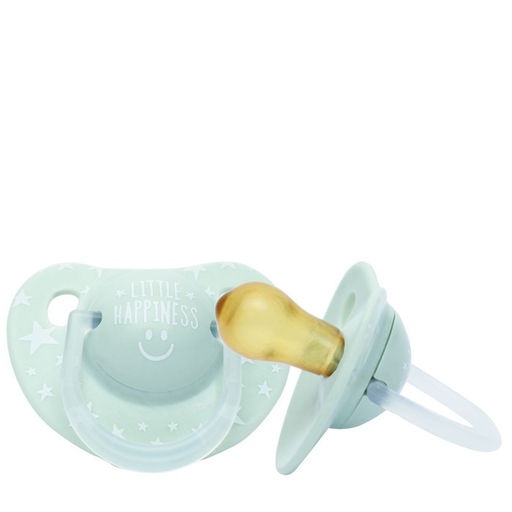 Соска - пустышка классическая, латекс, +0мес., Little happiness - Крошка я фото 5