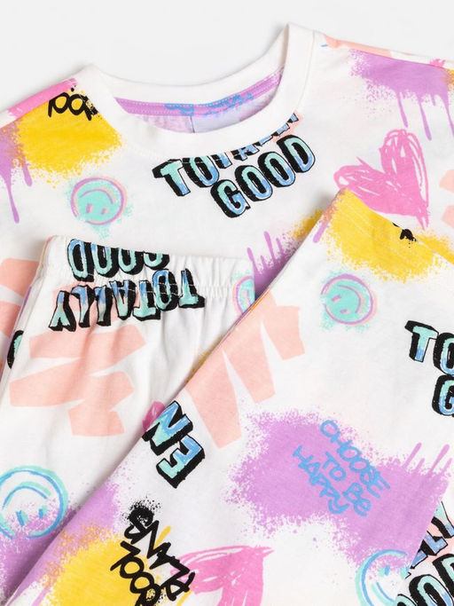 ACOOLA / Пижама детская для девочек Michigan набивка  фото 3