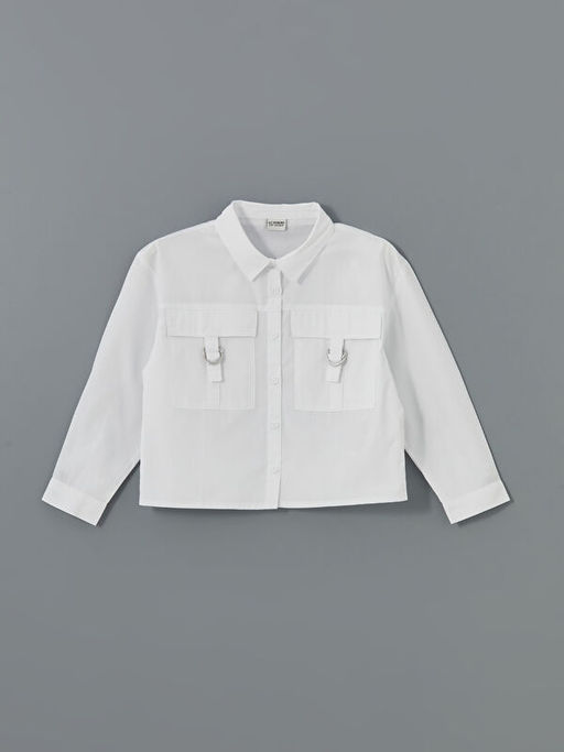 Basic Uzun Kollu K?z ?ocuk G?mlek