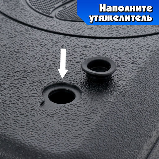 Баскетбольное кольцо с щитом и стойкой, мяч и насос в наборе, диаметр мяча 21 см, кольца 30 см - Simaland фото 7