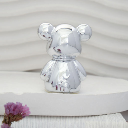 Фигурка Мишка 5 см / S-3117 /уп 50//500/1000/серебро - ГалеонТрейд фото 4