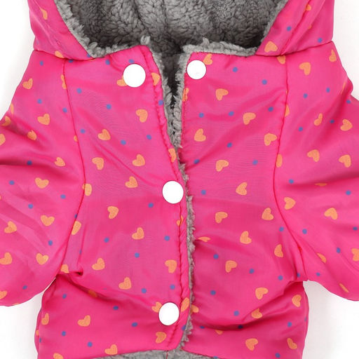 Комбинезон нежный путь на меховом подкладе, размер XL (ДС 40, ОШ 40, ОГ 50 см), розовый - Simaland фото 12