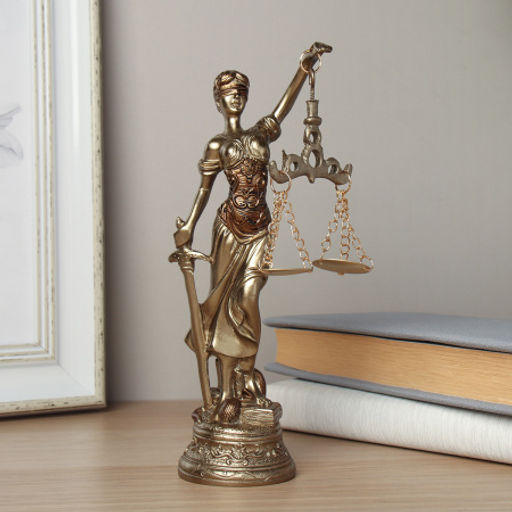 Статуэтка Фемида 18 см / F717-1 /уп 48/ - ГалеонТрейд фото 2