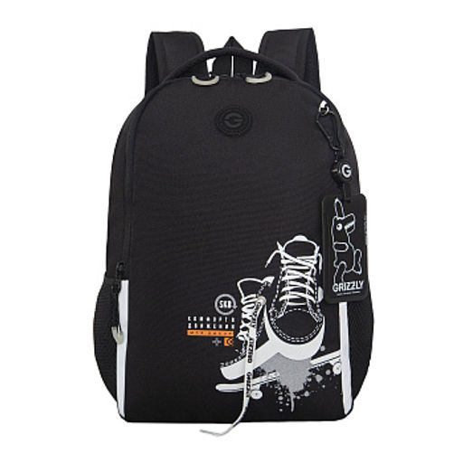 RB-651-5 Рюкзак школьный с картхолдером на держателе - Grizzly фото 21