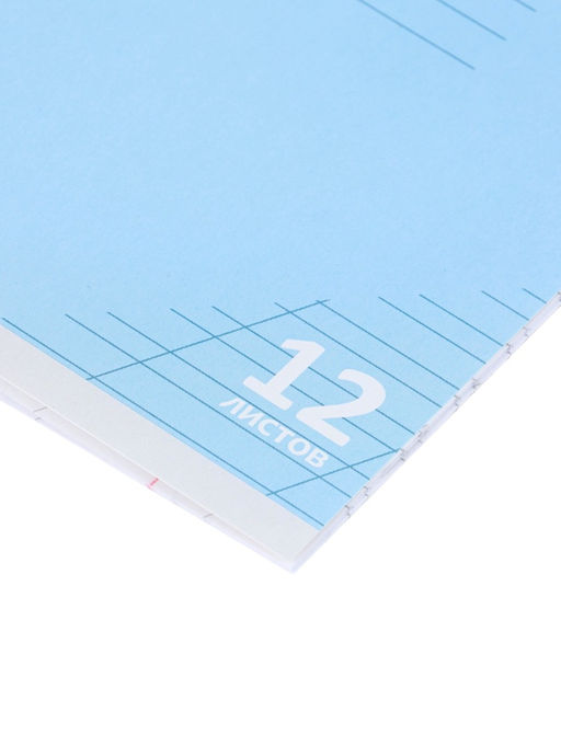 Компл тетр из 10шт 12л кос лин КПК "Пастель", обл мел карт, блок ОФСЕТ, 5 видов 10991549