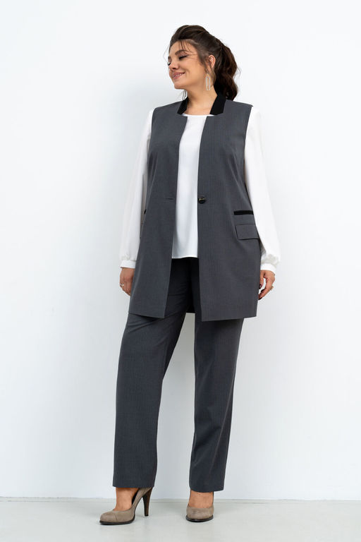 Костюм Aira Style 24-27 Графит+серый