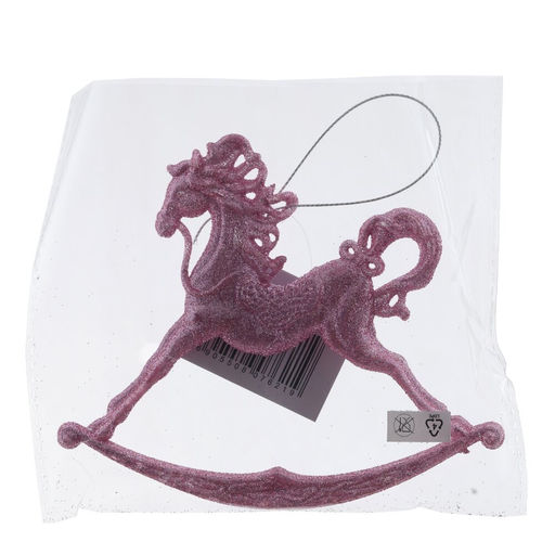 Украшение новогоднее "Лошадка", L14,5 W1 H12 см