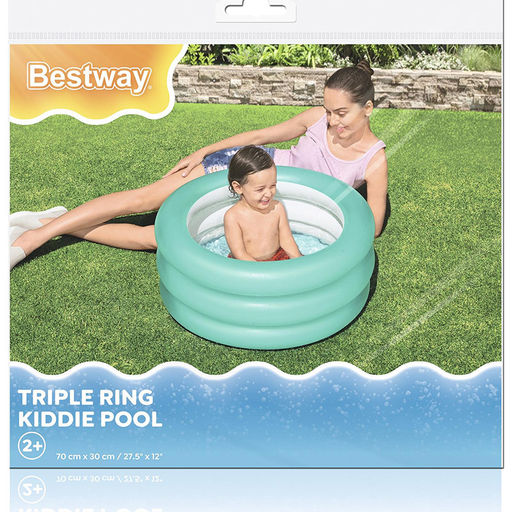 Бассейн круглый надувной, 70*30 см, 43л, 51033 Bestway 030576,,