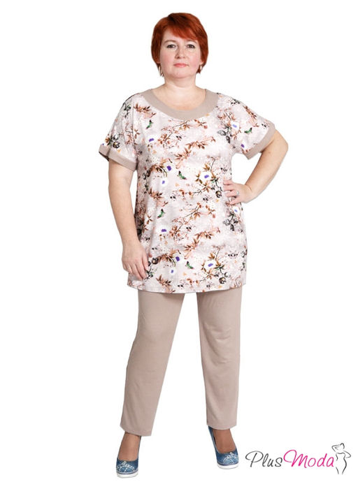 Брюки Модель №93 размеры 50-72 - Plusmoda фото 2