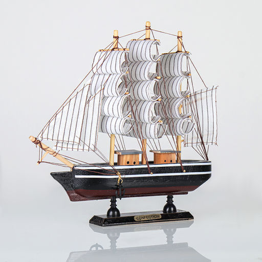 Макет парусного корабля 23х23 см / SH024MP /уп 48/ - Галеонтрейд фото 23