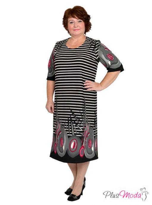 Платье Модель №759 размеры 44-84 - Plusmoda фото 5