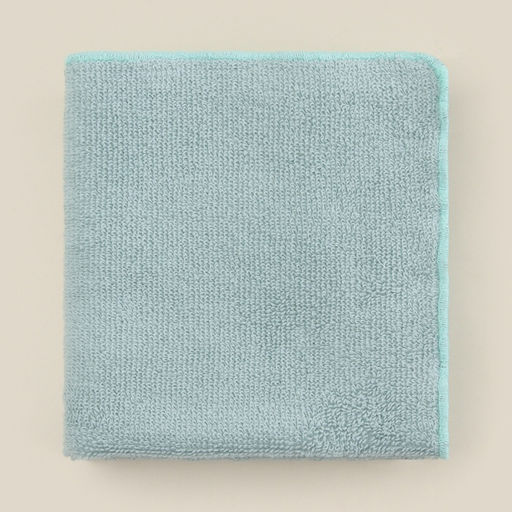 Салфетки махровые SL HOME: Frame «Аззура», 30×30 см - 3 шт., хлопок 100%, бирюзовые