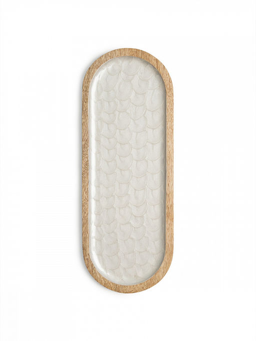 Менажница деревянная 40x15x2 коричневый дерево манго