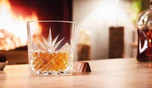 Набор стаканов низких для виски ВРЕМЯ ДЕГУСТАЦИЙ 4шт 300мл