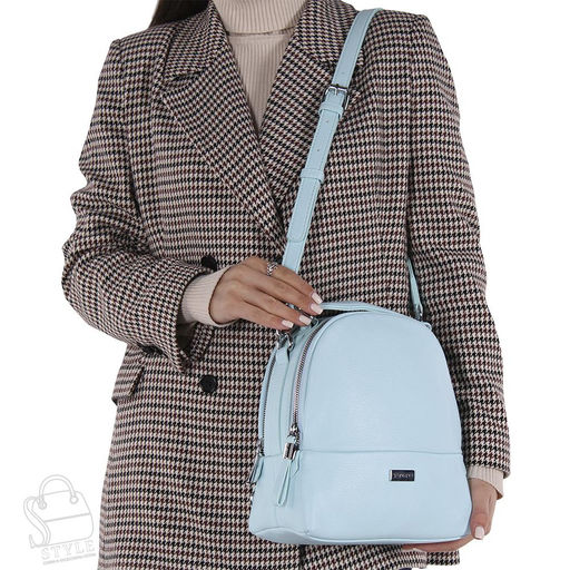 Рюкзак женский 670091 blue Velina Fabbiano-Safenta/30 в Новосибирске