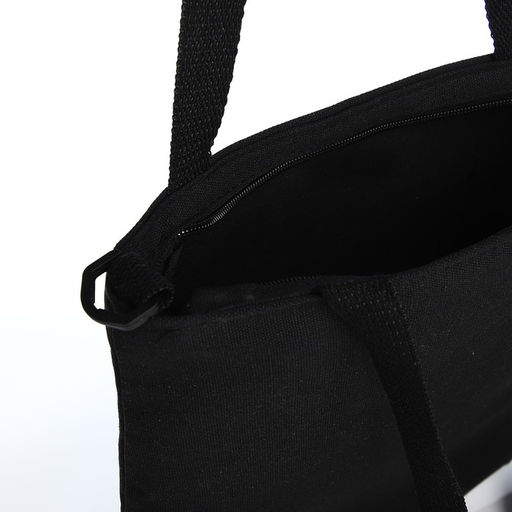 Шопер на молнии, цвет чёрный - Simaland фото 4