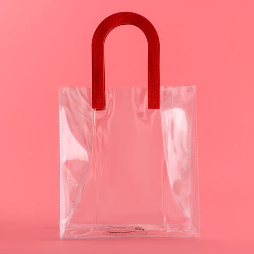 Пакет подарочный из ПВХ, красный, 20?18?10 см - UPAK LAND фото 3