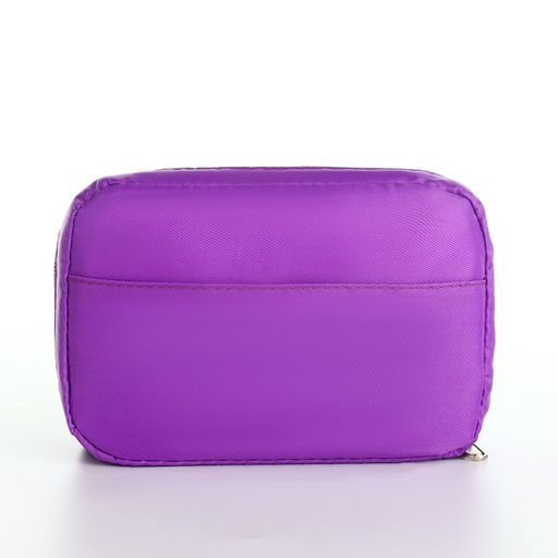 Косметичка - органайзер дорожная женская на молнии, с карманами, сиреневая - Simaland фото 2