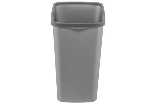 Ведро для мусора с фиксатором 33 л 36*28*45,5 см Тандем сер.металлик/серый (843458) - Elan gallery фото 5