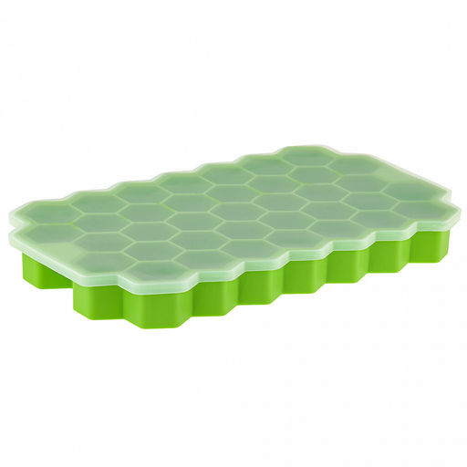 Форма силиконовая для льда (мармелада) Соты - 37 штук - Домашняя Мода фото 8