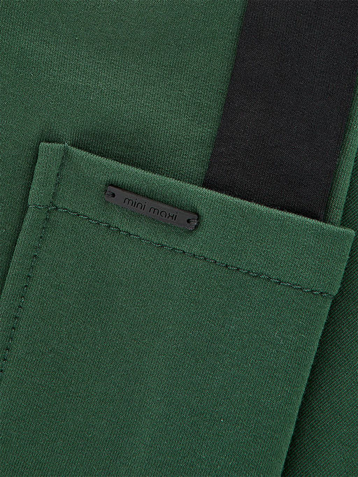 Спортивный костюм для девочки на молнии UD 7728 зелен-хаки - Mini maxi фото 11