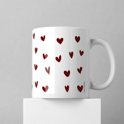 Кружка керамическая с сублимацией Любить тебя, 320 мл - Дорого внимание фото 2