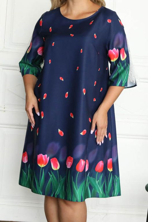 Платье П4-4077/1 - Wisell фото 3