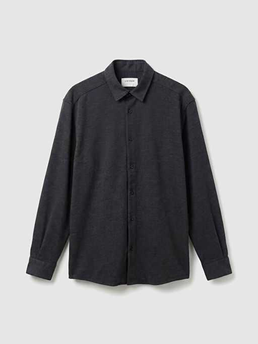 Regular Fit Erkek Dokulu Triko G?mlek