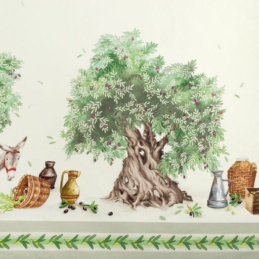 Скатерть Этель Olivia, 220х150 см, 100 % хл, саржа 190 гр/м2  фото 11