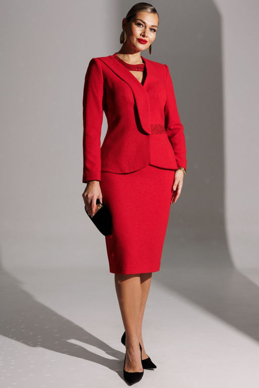 Костюм Мода Юрс 25-2888 красный