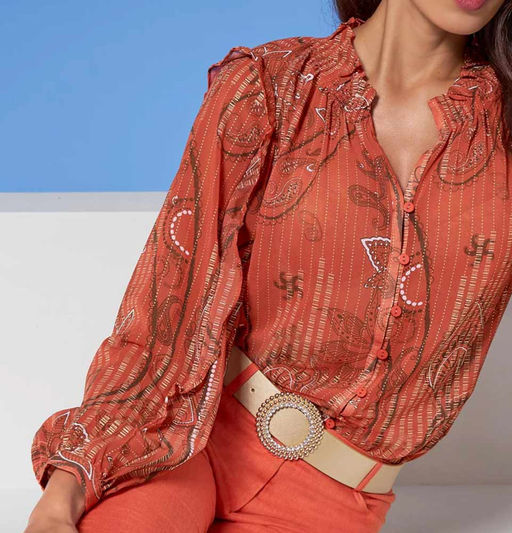 Блузка, папайя - Ashley brooke фото 5