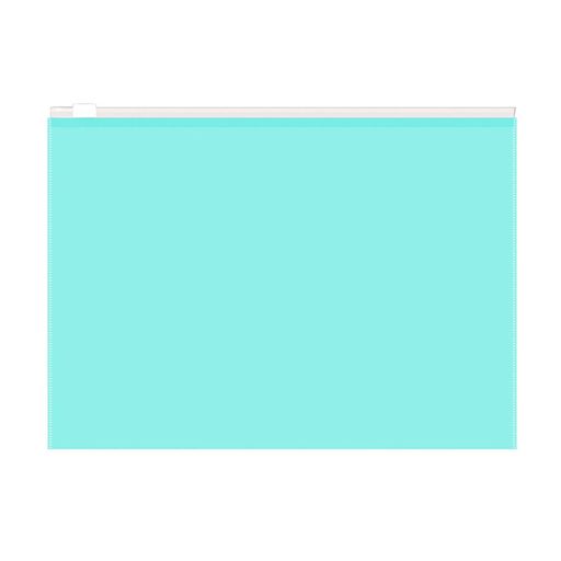 Цена за 2 шт. Папка на молнии B5 ErichKrause "Fizzy Pastel Mint" (53515) мятная