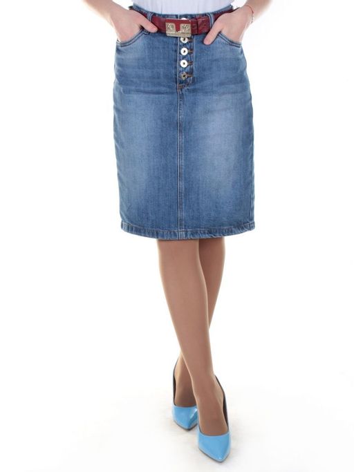 2708 Юбка джинсовая женская YAO YIN JEANS - Фабричный китай фото 2