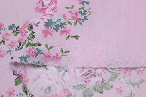 Сатин Само очарование цв.бл.розовый, ш.1.60м, хлопок-100%, 110гр/м.кв - Купава фото 5