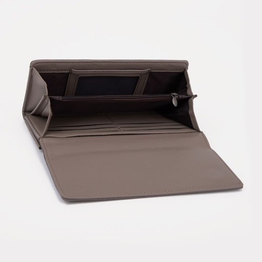 Кошелёк на магнитах, цвет серый - Simaland фото 4