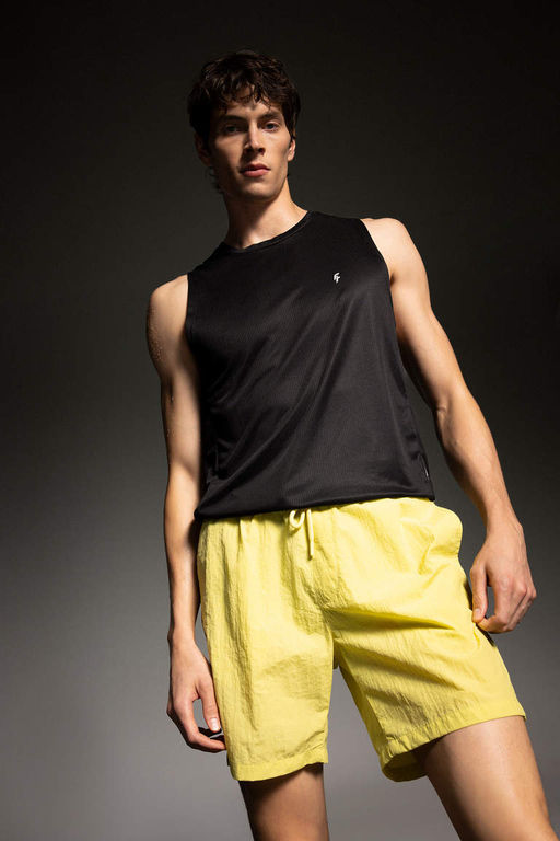 DeFactoFit Короткие шорты для плавания стандартного кроя с принтом  фото 2