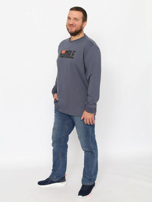 CRB wear/CWLM 60326-48 Джемпер мужской,темно-серый/Ex.Cherubino  фото 3