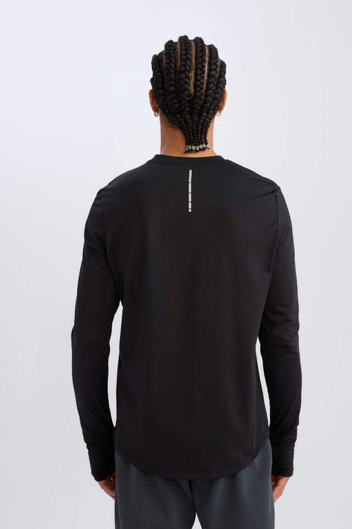 DeFactoFit Спортивная футболка узкого кроя с круглым вырезом  фото 13