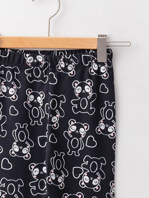 Beli Lastikli Pamuklu K?z Bebek Pijama Alt 2li - Waikiki фото 3