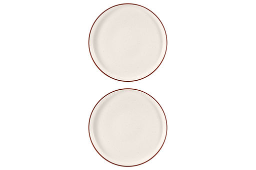 Набор 2 тарелок с прямым бортом 26,5*26,5*3 см Терра - Elan gallery фото 10