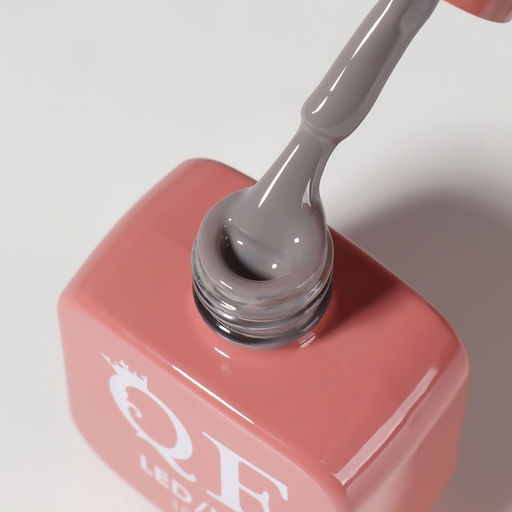 Гель лак для ногтей, однотонный, трехфазный, 10 мл, LED/UV, серый (110)