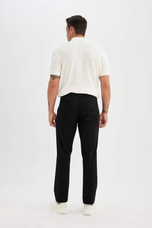 Брюки-чиносы из твила из парусины - Defacto фото 6