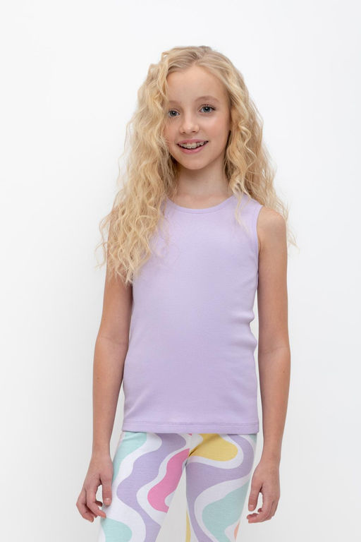 КР 301698/пастельно-лиловый к457 майка для дев - Crockid фото 2